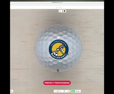 Printing Custom Golf Balls At Home | eufyMake E1 UV Printer #shorts #EufyMakeE1 #uvprinter