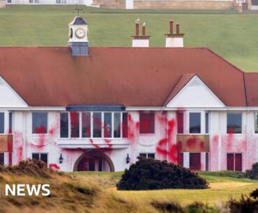 Man, 57, charged over vandalism at Trump Turnberry