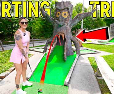 Have You Ever Seen an Old School Mini Golf Course Like This?