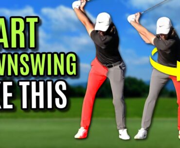 Start Your Downswing LIKE THIS To Transform Your Golf Swing