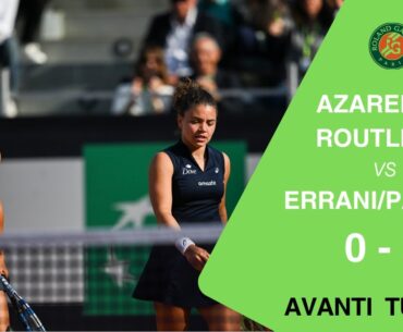 Roland Garros 2025! Sara Errani e Jasmine Paolini liquidano Azarenka/Routliffe all’esordio!