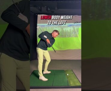 How to swing the golf club on plane 🏌️ #golf #golfswing #stackandtilt