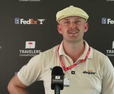 Harry Hall Recaps Performance at 2025 Travelers Championship | Sunday Flash Interview