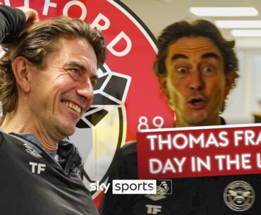 A day in the life of Brentford manager Thomas Frank 🐝