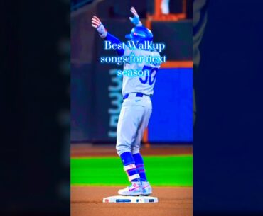 Best walkup songs for 2025⚾️#mlb#baseball