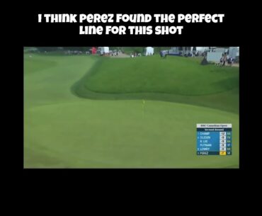 Victor Perez Hits Outstanding Second Shot! #golf #victorperez #pgatour