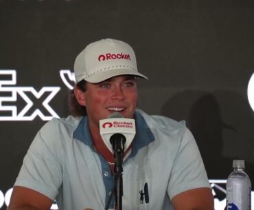Michael La Sasso Talks Golf, Baseball, and Dreams at Rocket Classic
