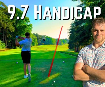What REAL 9 Handicap Golf Looks Like (Insane Score) | Camberley Heath Golf Club