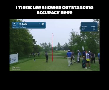 Richard Lee Hits Remarkable Tee Shot! #golf #richardlee #pgatour