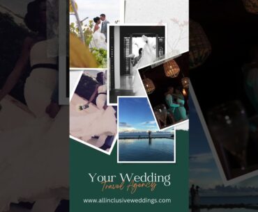 Destination wedding package at Secrets Resort in Playa Mujeres Mexico #destinationweddings
