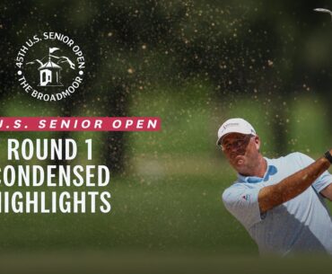 2025 U.S. Senior Open Highlights: Round 1, Condensed