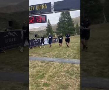 @valleyultra 10km mountain race. 2023 pilgrim bandits NZ cross the line