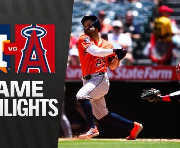 Astros vs. Angels Game Highlights (6/22/25) | MLB Highlights