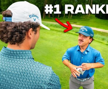 Can I Beat The Worlds #1 Small Golfer?