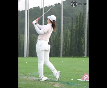do wedge shot touch softly like Rio Takeda