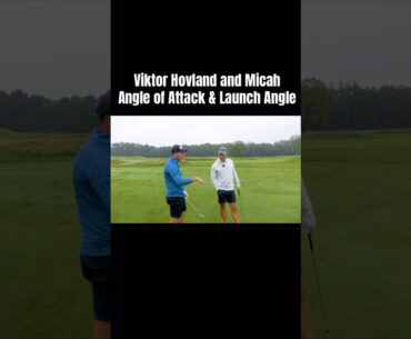 Viktor Hovland 🏆 and Micah Morris  ⛳️  #golf #viktorhovland