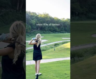 all summer long 🌼👒 #golf #golfdress #golfswing #golfgirl #golfgirls #par3 #golflife