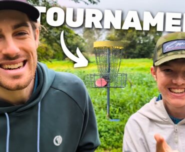 We Played Our Monthly Match During a Disc Golf Tournament!?