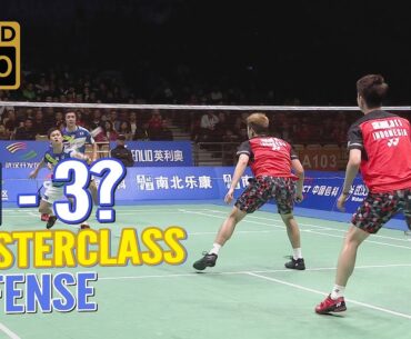 Masterclass Defense | Kevin Sanjaya/ Marcus Fernaldi vs Yuta Watanabe/ Hiroyuki Endo [FullHD|1080p]