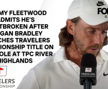 Tommy Fleetwood Left ‘Gutted’ After Runners-Up Finish To Keegan Bradley At Travelers Championship