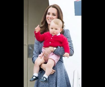Oh Wow, check out Prince George ,First wave so lovely ￼#katemiddletion