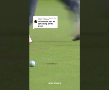 Did Tommy Fleetwood’s par putt get misdirected? #golf #shorts