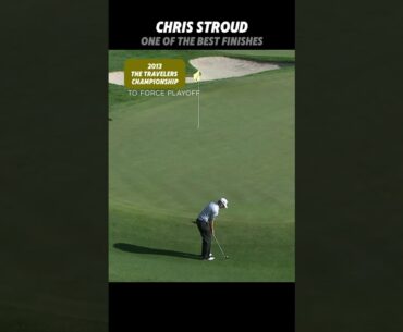 PGA Chris Stroud One of the Best Finishes at the Travelers Championship #golf