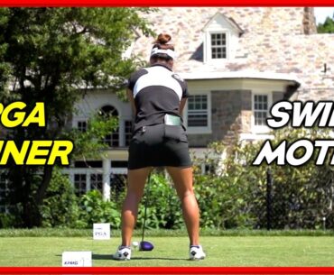 LPGA Winner "MinJee Lee" Slow Motion Swings & 4D Motion