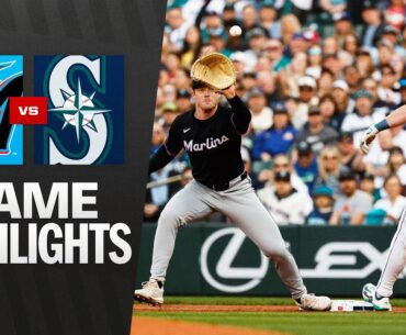 Marlins vs. Mariners Game Highlights (4/26/25) | MLB Highlights
