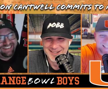 Jackson Cantwell Commits to Miami | Orange Bowl Boys Chapter 171 | You Can Get a Pencil Under There