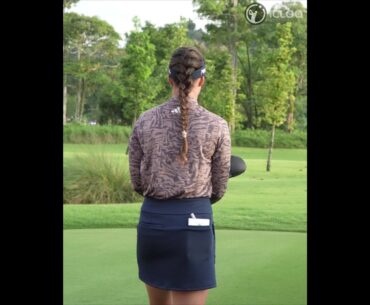 I'll show you a tee shot video of the beautiful Linn Grant in high definition.