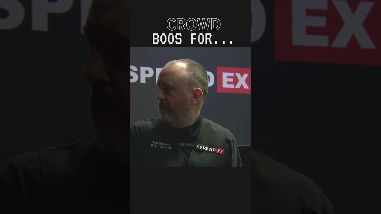 Crowd BOOs for…. | Mark Williams vs Hossein Vafaei #snooker #snookking Crowd BOOs for.... | Mark Williams vs Hossein Vafaei #snooker #snookking