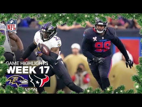 Baltimore Ravens vs. Houston Texans Game Highlights | NFL 2024 Season Week 17 Baltimore Ravens vs. Houston Texans Game Highlights | NFL 2024 Season Week 17