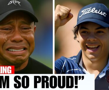 Tiger Woods COULDN’T HOLD BACK TEARS After What Charlie Woods JUST DID!