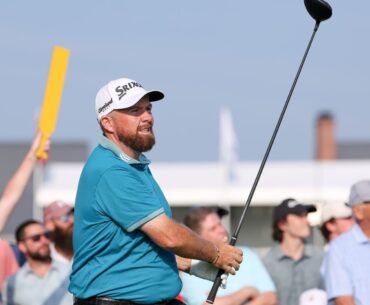 Shane Lowry makes surprise visit to Portrush, reacts to seeing his mural ahead of The Open