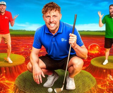 BIG WEDGE ROUGH IS LAVA GOLF CHALLENGE!