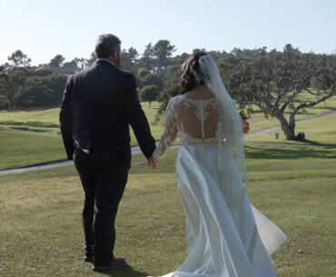 A Romantic Wedding at Monterey Laguna Golf Course