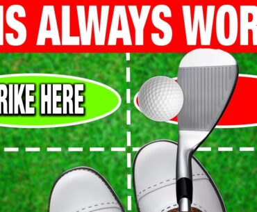 Hit PERFECT Chips EVERYTIME With 2 Simple Tweaks! Simple Golf Tips