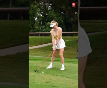 Grace charis golf video | grace charis #gracecharis #short
