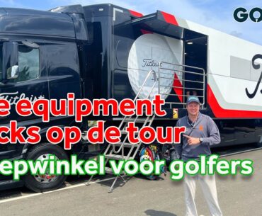 De pitstraat in golf: wat gebeurt er tijdens een toernooi van de DP World Tour in een tourtruck?