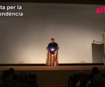 Discurs polític de Víctor Pérez per Alhora (Tarragona, 2024) «La revolta per la independència»