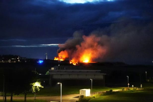 Emergency services rushed to the scene