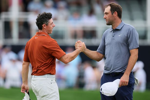 Scottie Scheffler and Rory McIlroy