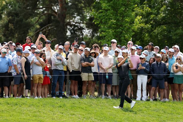 DUBLIN, OHIO - JUNE 01: Jordan Spieth of the United States plays a shot on the fourth hole during the final round of the Memorial Tournament presented by Workday 2025 at Muirfield Village Golf Club on June 01, 2025 in Dublin, Ohio. (Photo by Andy Lyons/Getty Images)