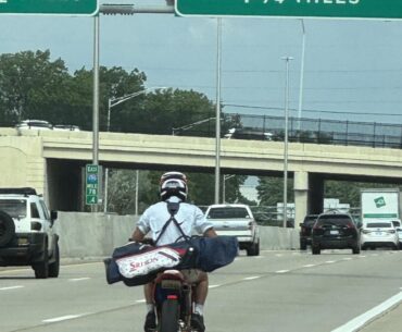 Some people walk. Some people ride.