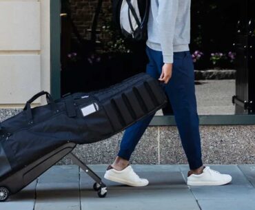 This genius golf travel bag saved my clubs — and my back