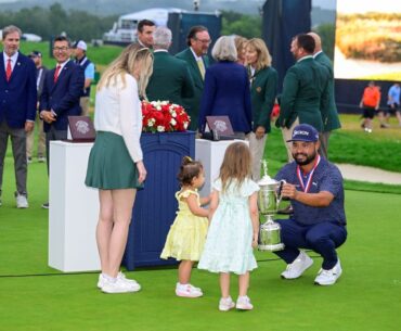 In the hours after J.J. Spaun’s U.S. Open win, the best moment was unscripted