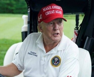 Donald Trump finds solace in U.S. Open after military parade - Golf - Sports