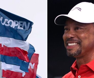 US Open golfers given unique gift and Tiger Woods is included despite missing tournament | Golf | Sport