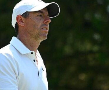 McIlroy and Tommy Fleetwood awkward wardrobe malfunction at Travelers prompt trolls | Golf | Sport